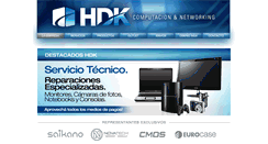 Desktop Screenshot of hdk-online.com.ar