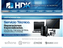 Tablet Screenshot of hdk-online.com.ar